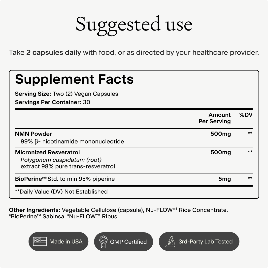 NMN + Resveratrol