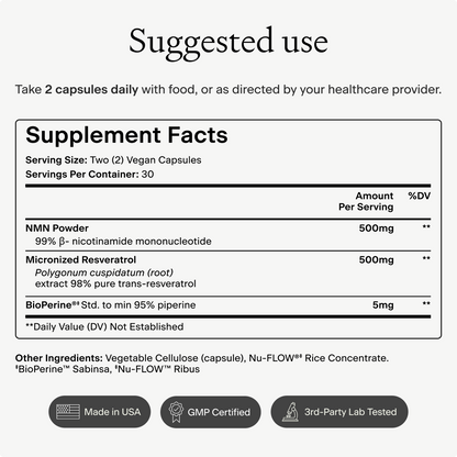 NMN + Resveratrol